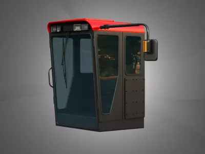 Cabine - Combine 1688 3D model