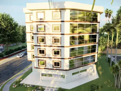  Building  Low-poly 3D model