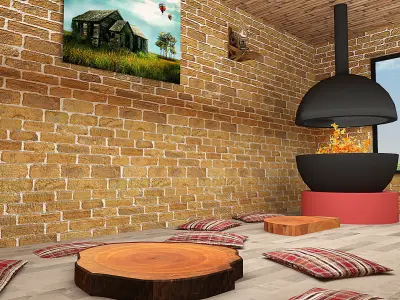 VILLAGE HOUSE 3D model