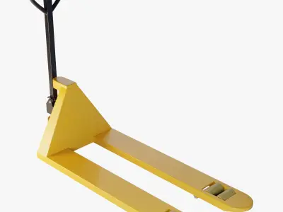 Manual Forklift 3D model