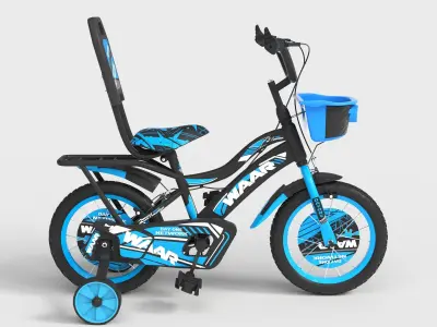 KIDS BICYCLE 3D model