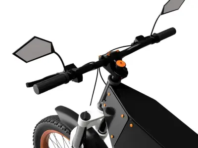 bicycle electric  3D model