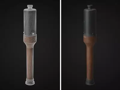 Handgrenade M1918 Low-poly 3D model