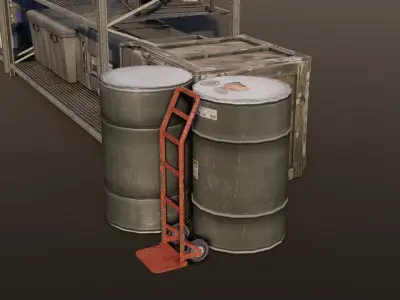 Assets Pack Low-poly 3D model purchase