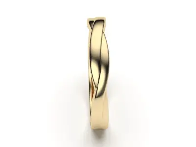 solitaire with ring sizes  8 part S124 3D print model