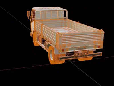 Mazda Titan Pickup Truck 3D model