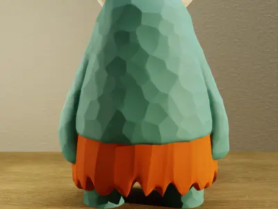 Gronk - The Little Monster - Toy Model 3D print model