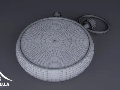 Stopwatch 3D model