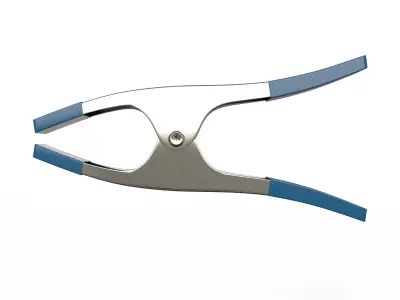 Spring Clamp Low-poly 3D model