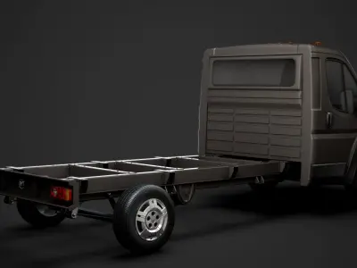 Ram Promaster Chassis Truck Single Cab 4035 WB 2019 3D model