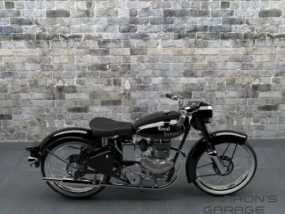 Royal Enfield Vintage Bike 3D model