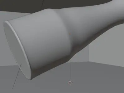 3d flashlight model Low-poly 3D model