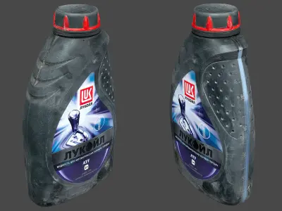 Transmission Fluid Bottle 3D model purchase