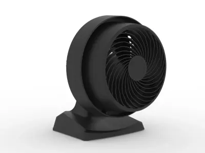 Table Fan Low-poly 3D model buy