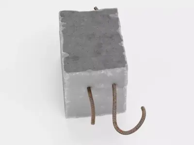 -Concrete Debris V5- 3D model