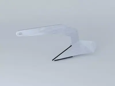 Delta anchor 06 kg 3D model