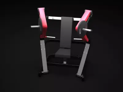 Chest Press 3D model