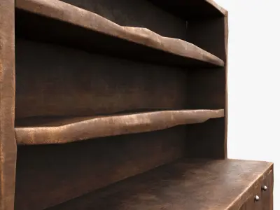 Medieval Cabinet Low-poly 3D model