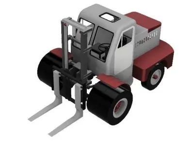 RC FORKLIFT LVOV AP 4045 scale 10 3D print model