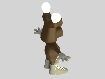  Cartoon Bulb Holder v4 