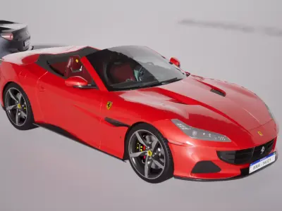 ArchViz Car Assets P13 - Unreal Engine 5 3D model