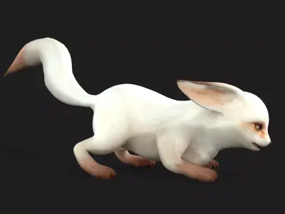 Fox A5 Free low-poly 3D model
