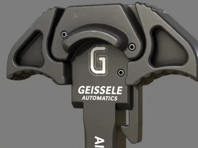 ACH - Replica - LOW POLY Low-poly 3D model