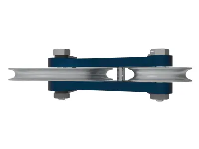 Pulley block 3D model