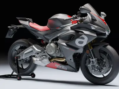 Aprilia RS 660 2024 Low-poly 3D model