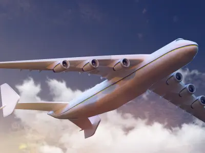 Antonov An-225 Mriya 3D model get