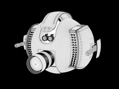 Sci-Fi Drone 3D model order