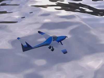 Airplane 3D model get