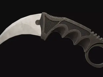 Karambit Game Ready Model Low-poly 3D model
