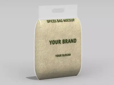 10kg Packaging Bag - Simple 3D Model 3D model