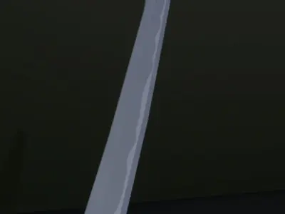 Katana Sword Free low-poly 3D model buy