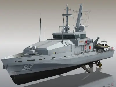 HMAS Armidale ACPB 83 3D model