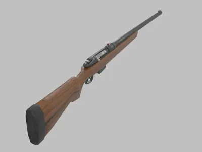Long Rifle 303 3D model