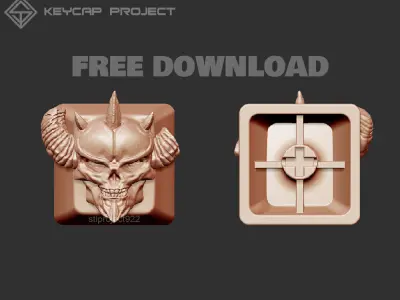 Mephisto Keycap Free 3D print model
