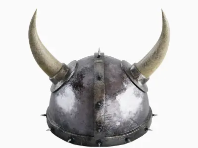 Viking Helmet B 01 3D model