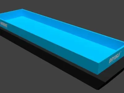 BargeShip 3D model