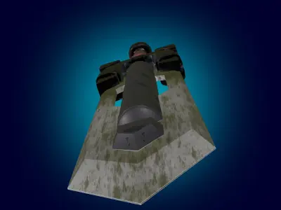 Sword Weapon PBR low-poly game ready Low-poly 3D model