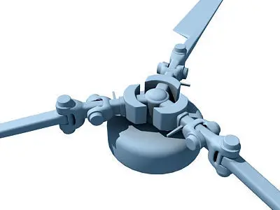 Helicopter Propeller 3D model by 3D-Horse
