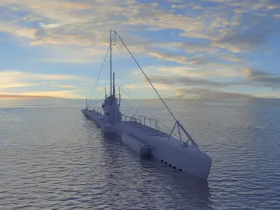 SM UC 65 Low-poly 3D model