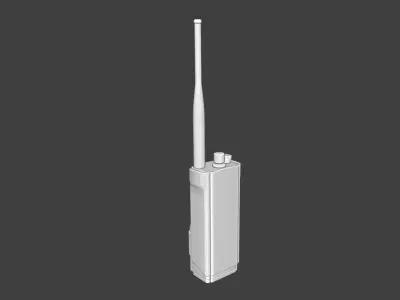 Motorola Walkie talkie Low poly Low-poly 3D model