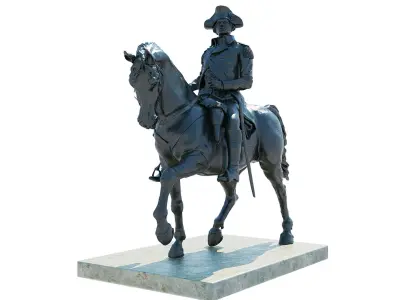  George Washington Statue Boston 