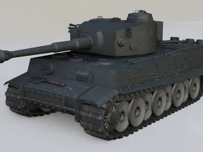 Tiger 131 3D model