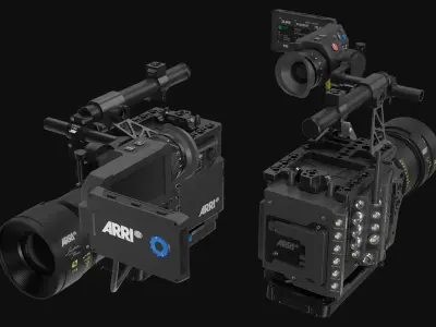  ARRI ALEXA 35 - with Lightweight Set Accessories and OConnor 2560 Tripod systems 