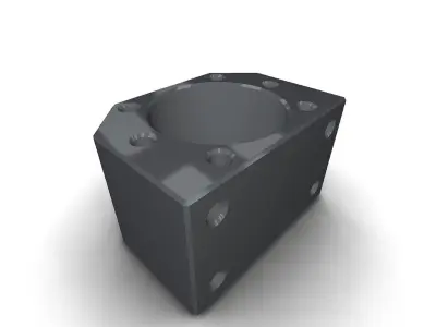 DSG25H metal box 3D model