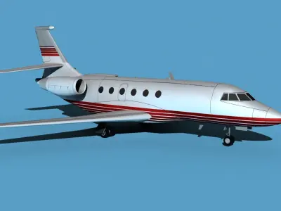 Dassault Falcon 2000 V05 3D model