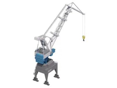 Portal Crane Ardelt Tukan heavy loads 3D model